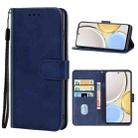 For Honor X9 5G Leather Phone Case(Blue) - 1