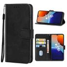 For Tecno Spark 9 Leather Phone Case(Black) - 1