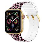 Square Buckle Color Printing Watch Band For Apple Watch Ultra 49mm / Series 8&7 45mm / SE 2&6&SE&5&4 44mm / 3&2&1 42mm(Leopard 1) - 1