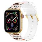 Square Buckle Color Printing Watch Band For Apple Watch Ultra 49mm&Watch Ultra 2 49mm / Series 9&8&7 45mm / SE 3&SE 2&6&SE&5&4 44mm / 3&2&1 42mm(Animal 1) - 1