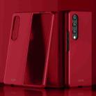 For Samsung Galaxy Z Fold4 Skin Feel Breathable Shockproof Phone Case(Red) - 1