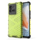 For vivo iQOO 10 Pro 5G Shockproof Honeycomb PC + TPU Protective Phone Case(Green) - 1