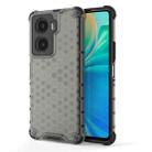 For vivo Y77 5G Shockproof Honeycomb PC + TPU Protective Phone Case(Black) - 1