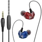 QKZ AK2 Sports In-ear Wired HiFi Sound Heavy Bass 3.5mm Earphone with Mic(Two-color) - 1