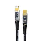 TOTU BPD-010 Exploer Series USB-C / Type-C to 8 Pin PD Fast Charging Data Cable,length：1.2m(Black) - 1