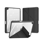 For iPad 10.2 2019/2020/2021 DUX DUCIS Magi Series Shockproof Tablet Case(Black) - 1