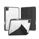 For iPad Pro 12.9 2022/2021/2020/2018 DUX DUCIS Magi Series Shockproof Tablet Case(Black) - 1