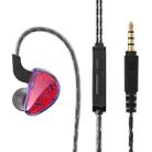 QKZ AK9 3.5mm Sports In-ear Wired HIFI Heavy Bass Earphone with Mic(Colorful) - 1