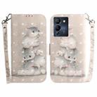 For Infinix Note 12 G96/X670 3D Colored Horizontal Flip Leather Phone Case(Squirrels) - 1
