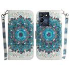 For Infinix Note 12 G96/X670 3D Colored Horizontal Flip Leather Phone Case(Peacock Wreath) - 1