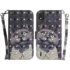 For Nokia C2 2nd Edition 3D Colored Horizontal Flip Leather Phone Case(Hug Cat) - 1