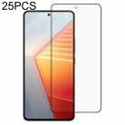 25 PCS Full Glue Full Screen Tempered Glass Film For vivo iQOO 10 - 1