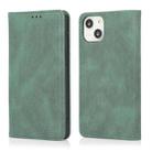 For iPhone 14 Pro Strong Magnetic Leather Case(Green) - 1