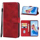 For ZTE Nubia Z40S Pro Leather Phone Case(Red) - 1