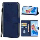 For ZTE Nubia Z40S Pro Leather Phone Case(Blue) - 1