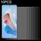 10 PCS 0.26mm 9H 2.5D Tempered Glass Film For ZTE Nubia Z40S Pro  - 1