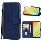 For vivo T1x India Leather Phone Case(Blue) - 1