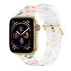 Square Buckle Transparent Watch Band For Apple Watch Ultra 49mm / Series 8&7 45mm / SE 2&6&SE&5&4 44mm / 3&2&1 42mm(1) - 1