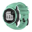 For Garmin Instinct 2S Solid Color Silicone Sports Watch Band(Water Duck) - 1