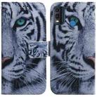 For Nokia G11 Plus Coloured Drawing Leather Phone Case(Tiger) - 1