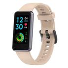 For Realme Band 2 Silicone Watch Band(Light Pink) - 1