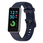 For Realme Band 2 Silicone Watch Band(Lnk Blue) - 1