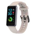 For Realme Band 2 Silicone Watch Band(Ivory) - 1