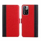 For Xiaomi Redmi Note 11 Pro 5G / Note 11 Pro+ 5G Ostrich Texture Flip Leather Phone Case(Red) - 1