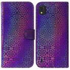 For Nokia C2 2nd Edition Colorful Magnetic Buckle Leather Phone Case(Purple) - 1