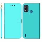 For Nokia G11 Plus Imitated Mirror Surface Horizontal Flip Leather Phone Case(Mint Green) - 1