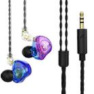 QKZ AK6 MAX In-ear Dynamic Subwoofer Wire-controlled Earphone, Version:Standard Version(Colorful) - 1