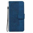 For Tecno Camon 19 Geometric Embossed Leather Phone Case(Blue) - 2