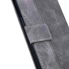 For Tecno Camon 19 Geometric Embossed Leather Phone Case(Grey) - 4