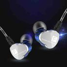 QKZ F910 In-Ear Subwoofer Dual Dynamic Earphone(Blue) - 1