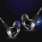 QKZ F910 In-Ear Subwoofer Dual Dynamic Earphone(Black) - 1