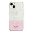 For iPhone 13 Bronzing Butterfly Flower Phone Case(Dandelions) - 1