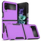 For Samsung Galaxy Z Flip4 PC + TPU Phone Case(Purple) - 1