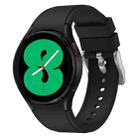 For Samsung Galaxy Watch 5 40mm Silicone Watch Band(Black) - 1