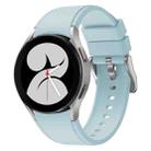 For Samsung Galaxy Watch 5 40mm Silicone Watch Band(Light Blue) - 1