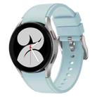 For Samsung Galaxy Watch 5 Pro 45mm Silicone Watch Band(Light Blue) - 1