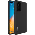 For Huawei P40 IMAK UC-1 Series Shockproof Frosted TPU Protective Case(Black) - 1