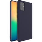 For Galaxy A71 4G International Version IMAK UC-1 Series Shockproof Frosted TPU Protective Case(Blue) - 1