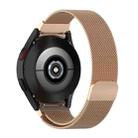 For Samsung Galaxy Watch 5 Pro 45mm Milanese Watch Band(Rose Gold) - 1