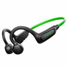 PLEXTONE BOOST1 Bluetooth 5.0 Bone Conduction Earhook Sports Earphones(Green) - 1