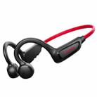 PLEXTONE BOOST1 Bluetooth 5.0 Bone Conduction Earhook Sports Earphones(Red) - 1