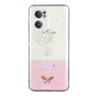 For OnePlus Nord CE 2 5G Bronzing Butterfly Flower Phone Case(Dandelions) - 1