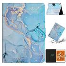 Marble Pattern Smart Leather Tablet Case For iPad mini 5 / 4 / 3 / 2 / 1(Blue) - 1