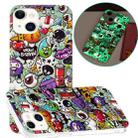 For iPhone 14 Luminous TPU Soft Phone Case (Rubbish) - 1