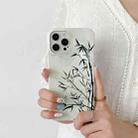For iPhone 12 Pro Painted Pattern PC Phone Case(Ink Painting) - 6