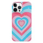 For iPhone 12 Pro Max Painted Pattern PC Phone Case(Love) - 1